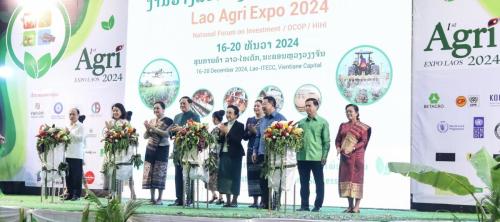ທ່ານ ສອນໄຊ ສີພັນດອນ ນາຍົກລັດຖະມົນຕີ ແຫ່ງ ສປປ ລາວເຂົ້າຮ່ວມ ການຈັດງານວາງສະແດງສິນຄ້າກະສິກໍາ ປີ 2024